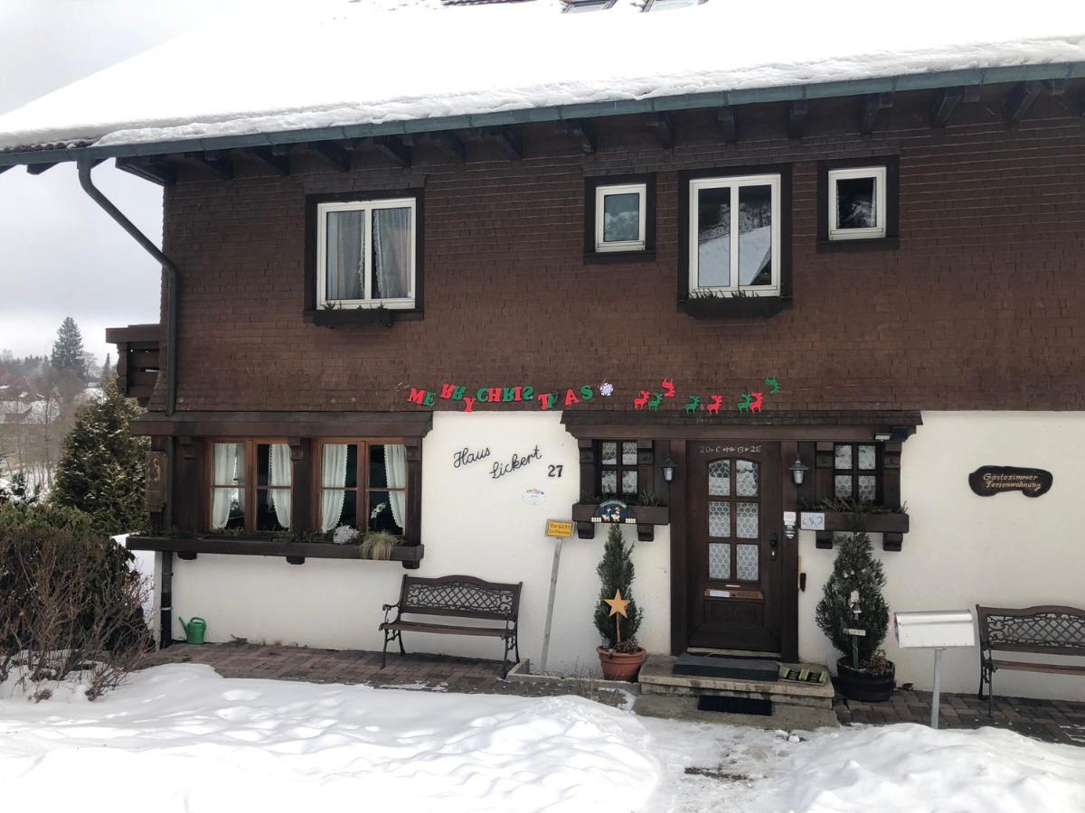 Ferienhaus Lickert Familie Dreher Hinterzarten Exterior foto